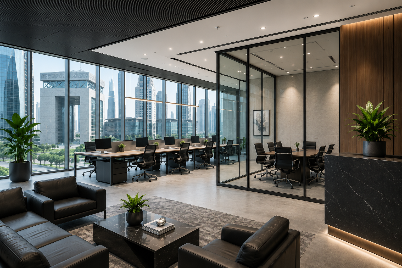 Corporate Office Renovation Dubai
