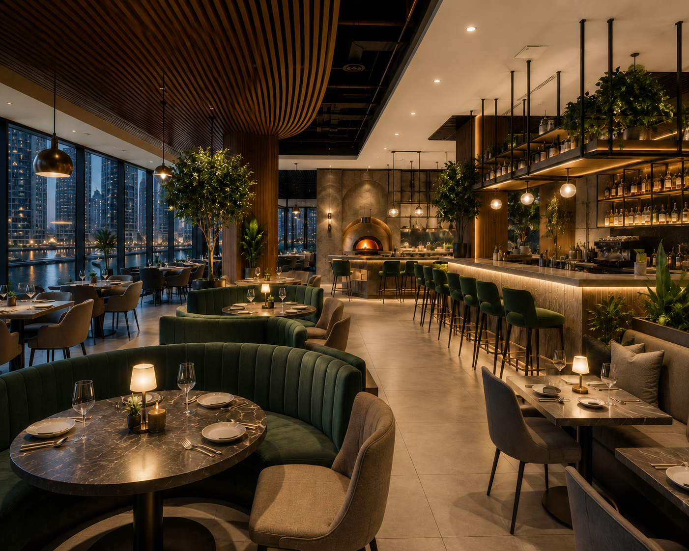 Restaurant Interior Design Dubai